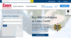 Desktop Screenshot of caseycredit.com