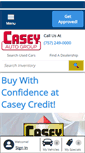 Mobile Screenshot of caseycredit.com